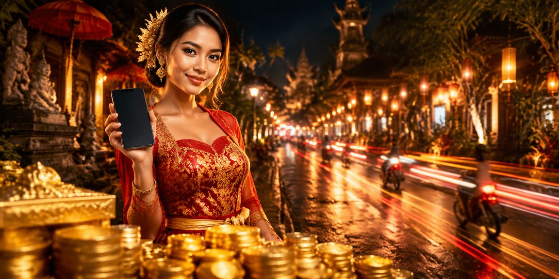 Suasana pesta lampion dengan nuansa kemewahan mewakili program bonus VIP member platform